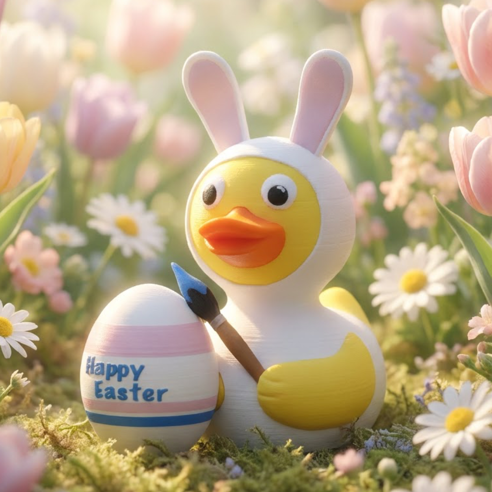 Easter Bunny Duck thumbnail 2