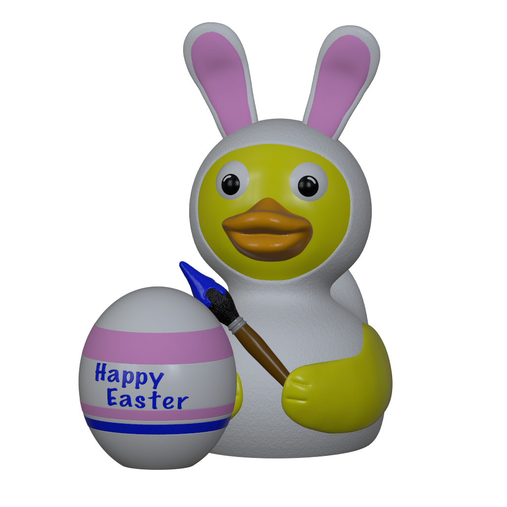 Easter Bunny Duck