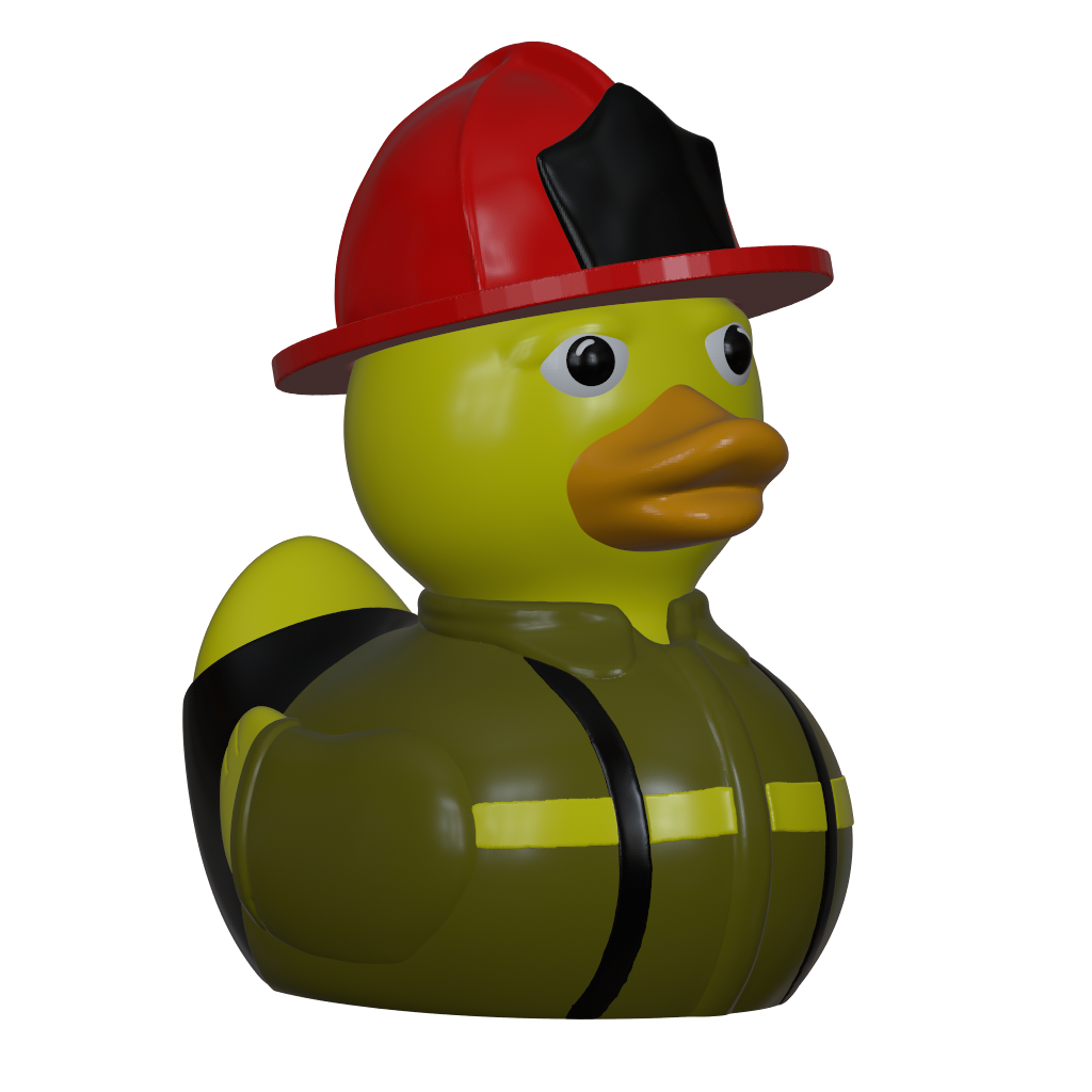 Firefighter Duck