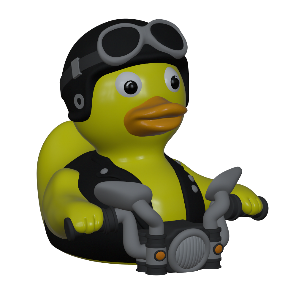 Biker Duck