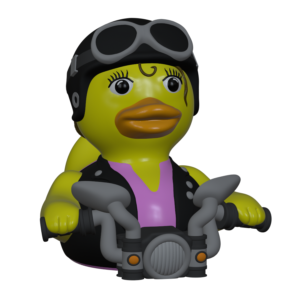 Female Biker Duck preview